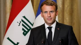 Emmanuel Macron a donné une conférence de presse lors de son déplacement en Irak, samedi 28 août 2021