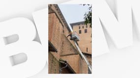 Un chat s'est retrouvé coincé sur le toit d'une église à Gaillac, avant de sauter pour s'échapper