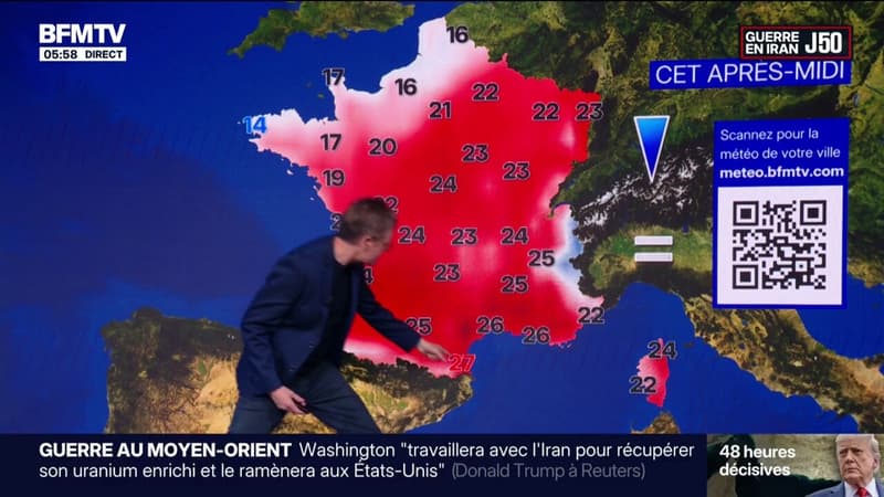 Un temps agréable avec des températures assez élevées ce samedi