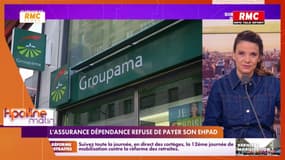 Danielle paye une assurance dépendance chez Groupama qui ne lui reconnait aucun souci