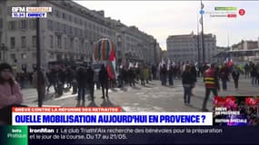 Réforme des retraites: mobilisation en baisse en Provence?