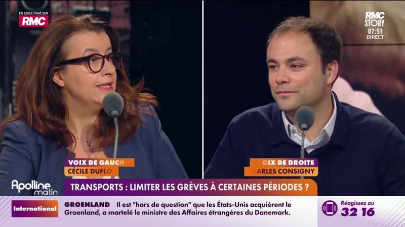 Débat RMC - Transports : limiter les grèves à certaines périodes?