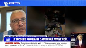 "C'était un champ de bataille":  Nabil Chetouf (secrétaire Secours populaire) décrit l'entrepôt de l'association en Isère après le cambriolage 
