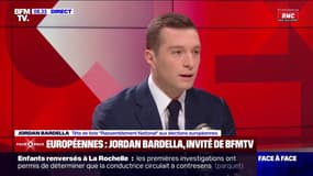 Européennes: Jordan Bardella appelle à "voter contre Emmanuel Macron" 