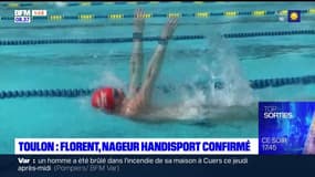 Toulon: Florent, nageur handisport confirmé