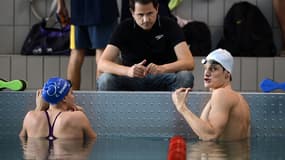 Fabrice Pellerin en discussions avec Yannick Agnel