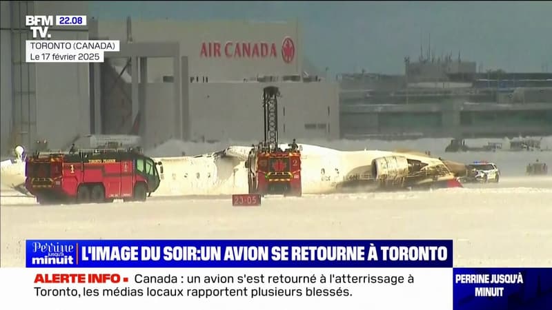 Canada: un avion de la compagnie Delta Airlines s'écrase à l'aéroport de Toronto