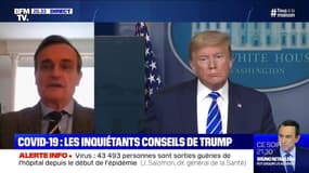 Coronavirus: selon l'ancien ambassadeur de France aux États-Unis, "les propos de Trump n'étaient pas sarcastiques"