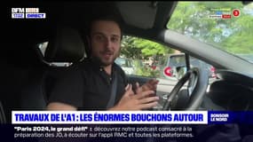 Travaux sur l'A1: première journée de galère pour les automobilistes