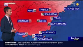 Météo Var: un ciel voilé ce mercredi, 26°C prévus à Toulon