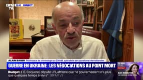 Guerre en Ukraine: "À un moment elle s'arrêtera, la question c'est à quel prix", déclare  Alain Bauer, professeur de criminologie