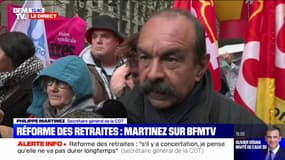 Philippe Martinez, secrétaire général de la CGT, sur la réforme des retraites : "Macron ferait mieux d'écouter la majorité de Français qui est contre cette mesure"