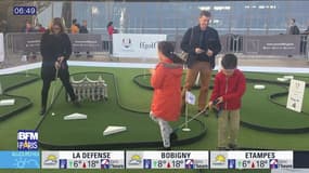 Sortir à Paris: Un mini-golf sur la Tour Eiffel