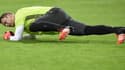 Manuel Neuer sur la pelouse du Stade de France