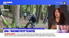 Disparition de Lina: aucune piste n'est écartée