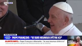 "Je suis heureux d'être ici": le pape François s'exprime en français devant les Missionnaires de la charité de Marseille