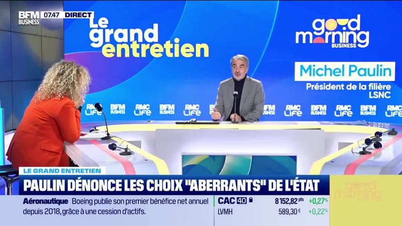 EN DIRECT : Michel Paulin, président de la filière logiciels et solutions numériques de confiance