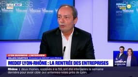 Lyon Business: l'émission du 21/09, avec Gilles Courteix, président du Medef Lyon-Rhône