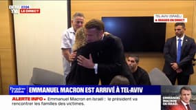 Emmanuel Macron en Israël: le président rencontre les familles des victimes françaises