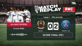 Nice 0-2 PSG : Paris s’impose sans briller, le goal replay avec les commentaires RMC