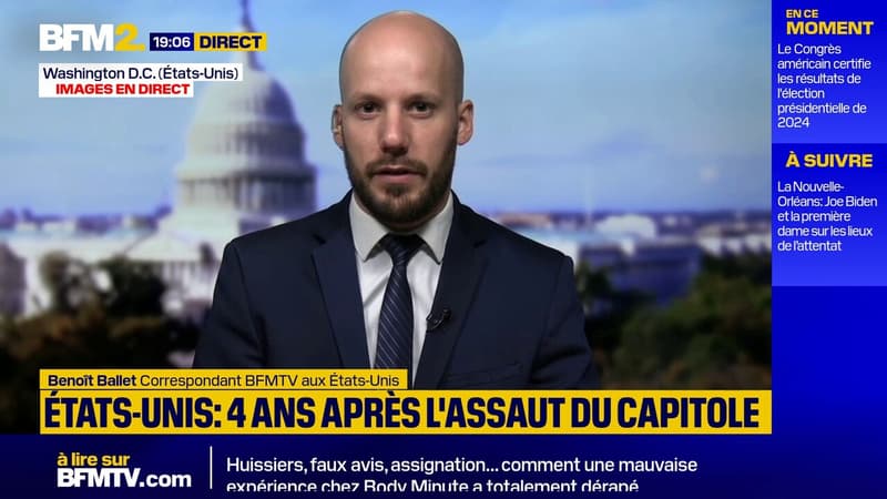 États-Unis: quatre ans après l'assaut du Capitole, la victoire de Trump certifiée par le Congrès