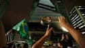 Des manifestants réclament la destitution de la présidente Dilma Rousseff et la démission de Lula da Silva, nommé ministre, à Sao Paulo, au Brésil, le 16 mars 20146