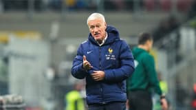 Didier Deschamps lors du match Italie-France (1-3, Ligue des Nations), le 17 novembre 2024