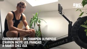 Coronavirus : Un champion olympique d'aviron incite les Français à ramer chez eux