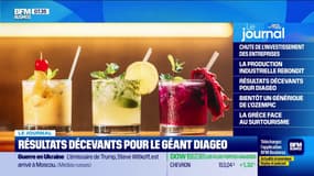 Les résultats du géant des alcools Diageo sont tombés, et l'année a été semée d'embûches