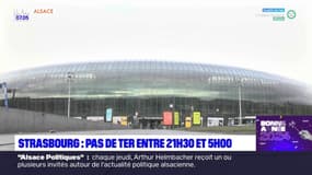 Les TER de nuit ne passeront plus à la gare de Strasbourg pendant deux mois en raison de travaux