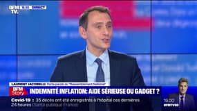 Indemnité inflation: pour Laurent Jacobelli, "on ne règle pas le problème de fond et on met une rustine sur une jambe de bois"