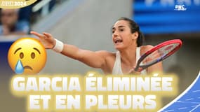 JO 2024 / Tennis (F) : Garcia en pleurs après son élimination en simple