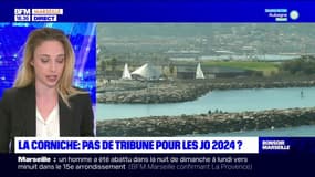 JO 2024: le projet de tribune sur la corniche abandonné par la mairie de Marseille