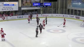 Ligue Magnus: les Aigles de Nice éliminés des playoffs après leur défaite face à Grenoble