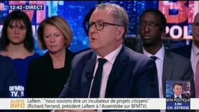 Prières de rue: "Je ne crois pas que tous les problèmes se règlent par la loi", déclare Richard Ferrand