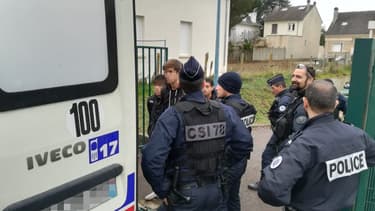 Lycéens interpellés à Mantes-la-Jolie.