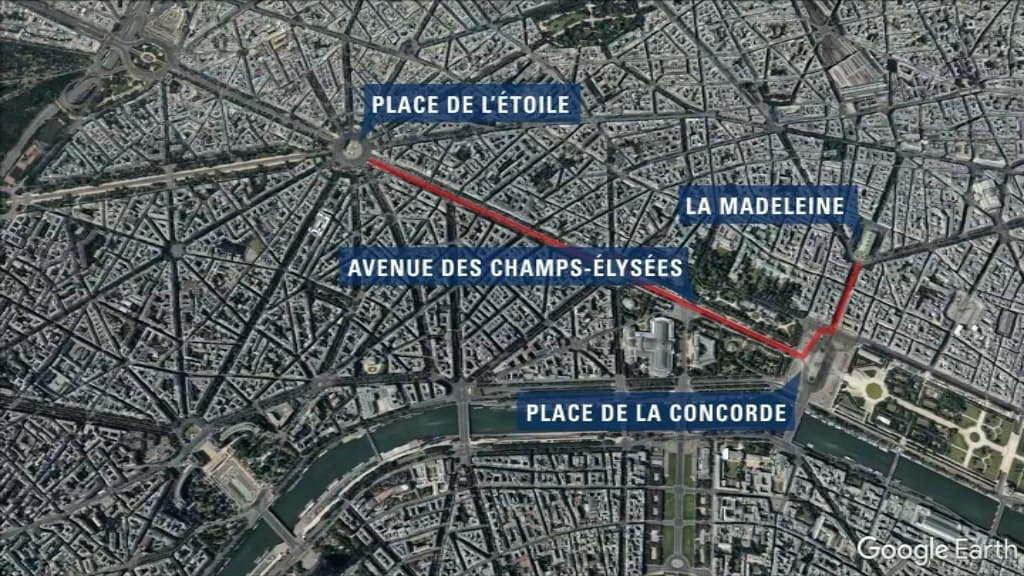 Le parcours du cortège samedi.