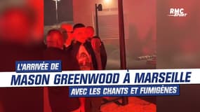 OM : Chants, fumigènes ... Les supporters marseillais accueillent Greenwood à l'aéroport