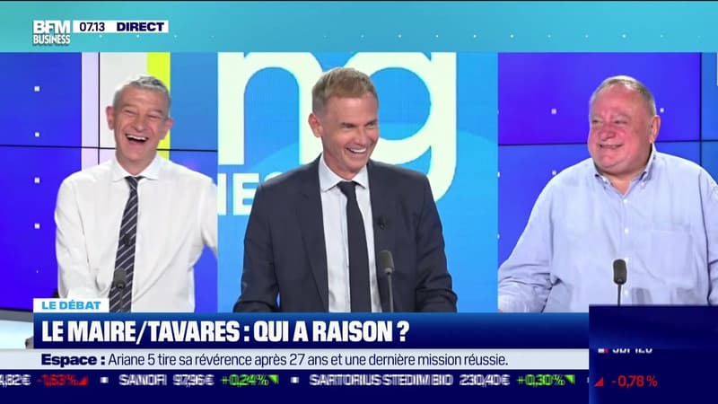 Nicolas Doze face à Jean-Marc Daniel : Le Maire/Tavares : qui a raison ? - 06/07