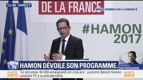 Benoît Hamon: "Je légaliserai l’usage du cannabis pour les majeurs"