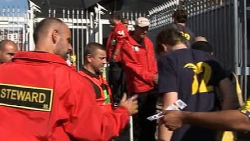 La sécurité est renforcée au Parc des Princes pour le match PSG-Brest.