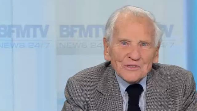 Jean d'Ormesson, doyen de l'Académie française, écrivain et journaliste, sur BFMTV le 17 octobre 2017.