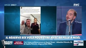 #Magnien: il réserve six vols pour être avec sa fille à Noël !