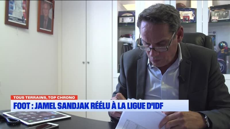 Tous terrains du lundi 7 octobre - Foot : Jamel Sandjak réélu à la ligue IDF