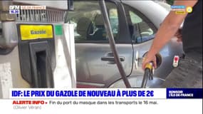 Île-de-France: le prix du gazole passe de nouveau au-dessus de 2 euros