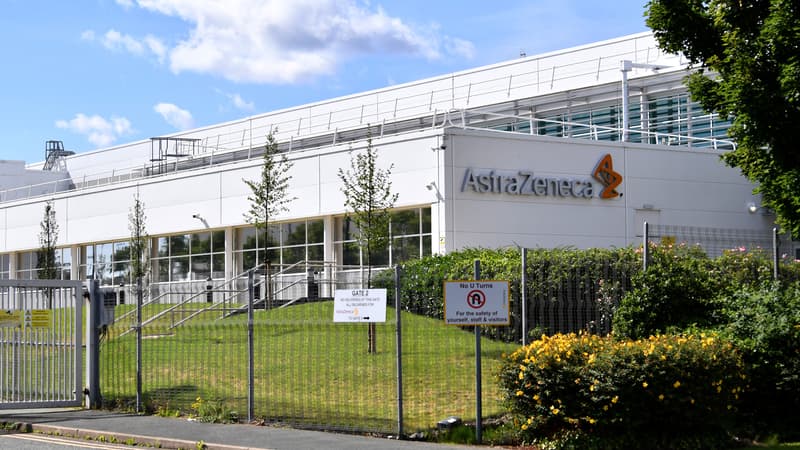Une usine AstraZeneca située à Liverpool, au nord-ouest de l'Angleterre. (Photo d'illustration)