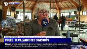 "Je ne sais pas comment ils font pour tenir." Très émue, Nicole Reynaud, habitante de Tende salue le courage du personnel municipam