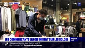 Lille: malgré le couvre-feu, les commerçants comptent sur les soldes 