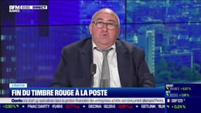 Emmanuel Lechypre : Fin du timbre rouge à la Poste - 22/07