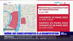 Lyon: plusieurs zones du centre-ville interdites à la manifestation ce week-end